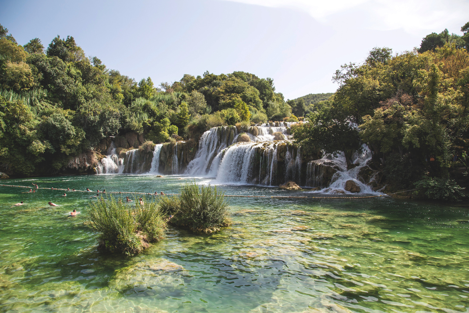 Waterfalls in Nature